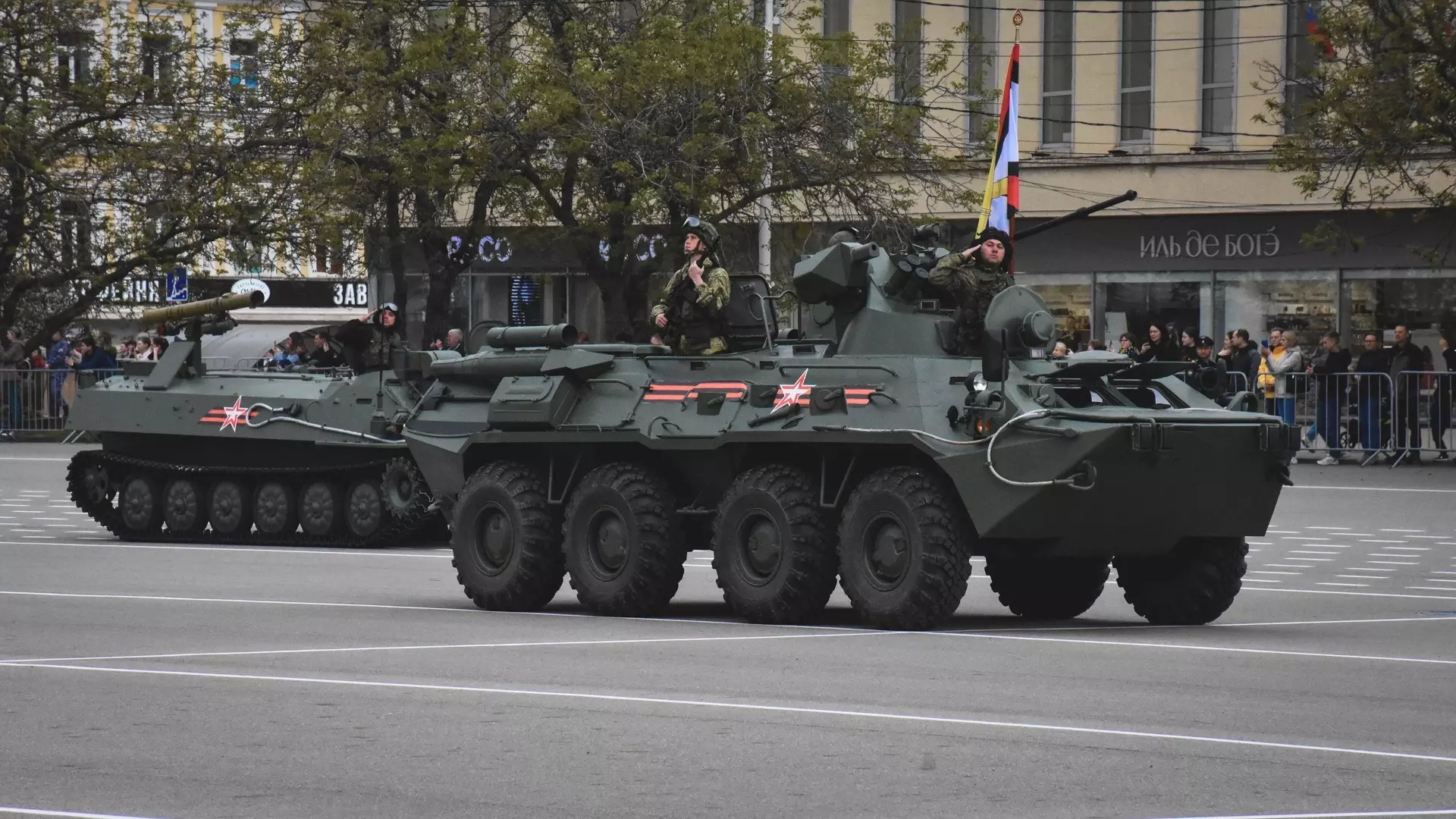 Из-за репетиций парада в Ставрополе перекроют движение 2, 4 и 7 мая