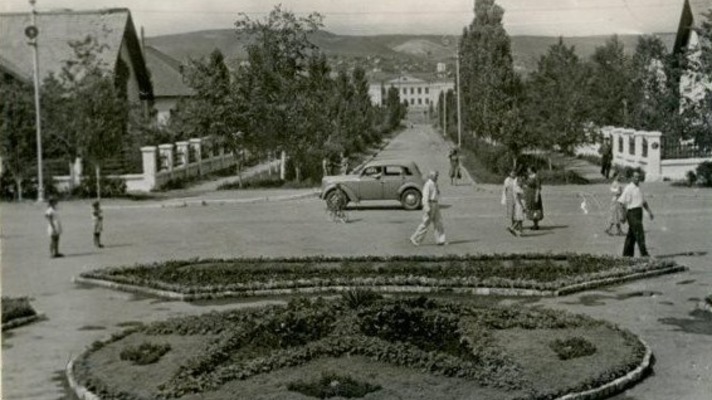 Красноармейский район в 1957 году у 2-го шлюза