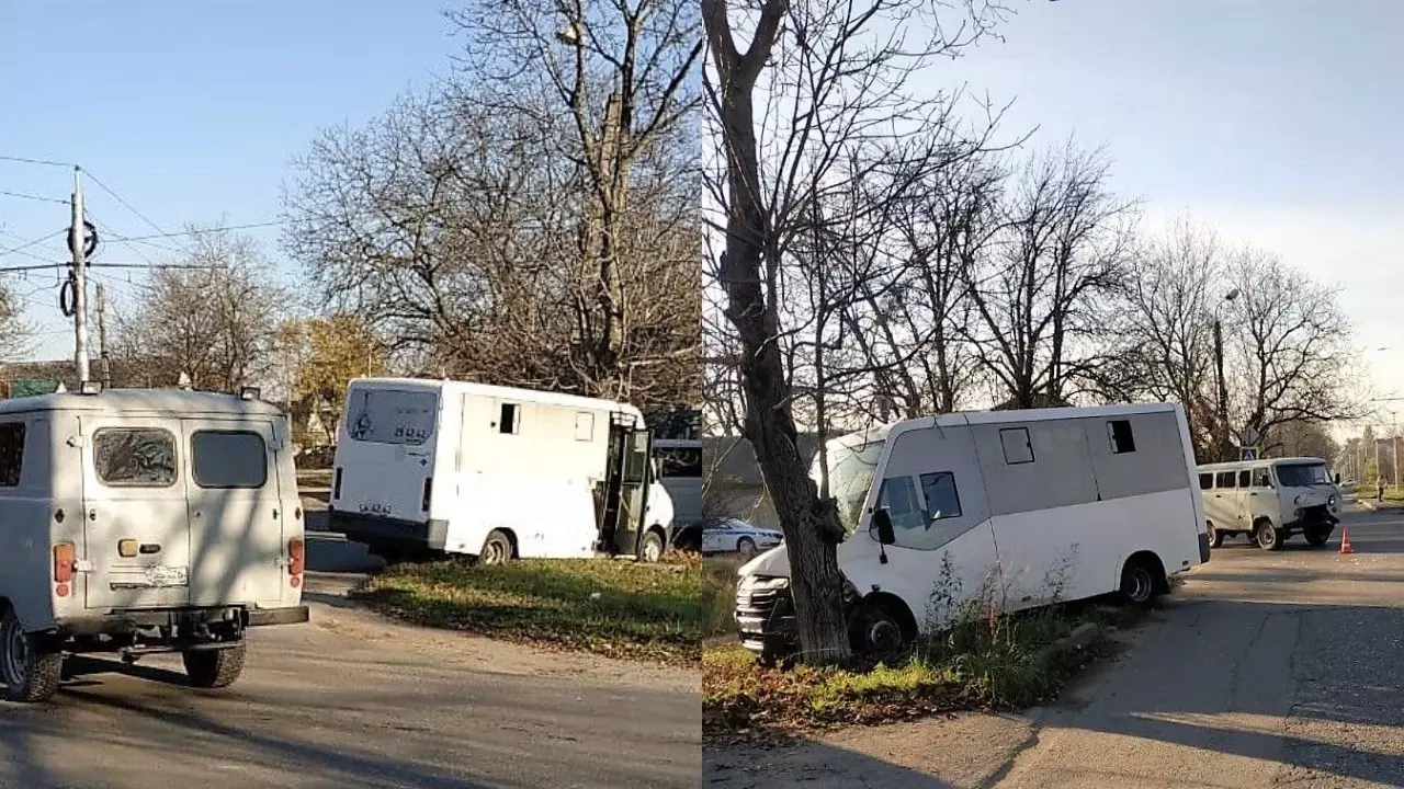 Один человек пострадал в аварии с маршруткой на Ставрополье