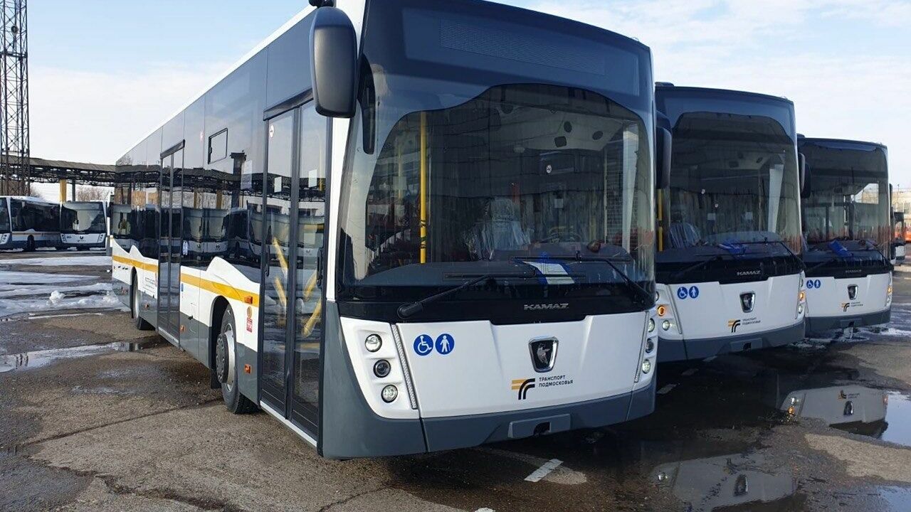 Свыше 400 автобусов от КАМАЗа появятся на маршрутах в Подмосковье