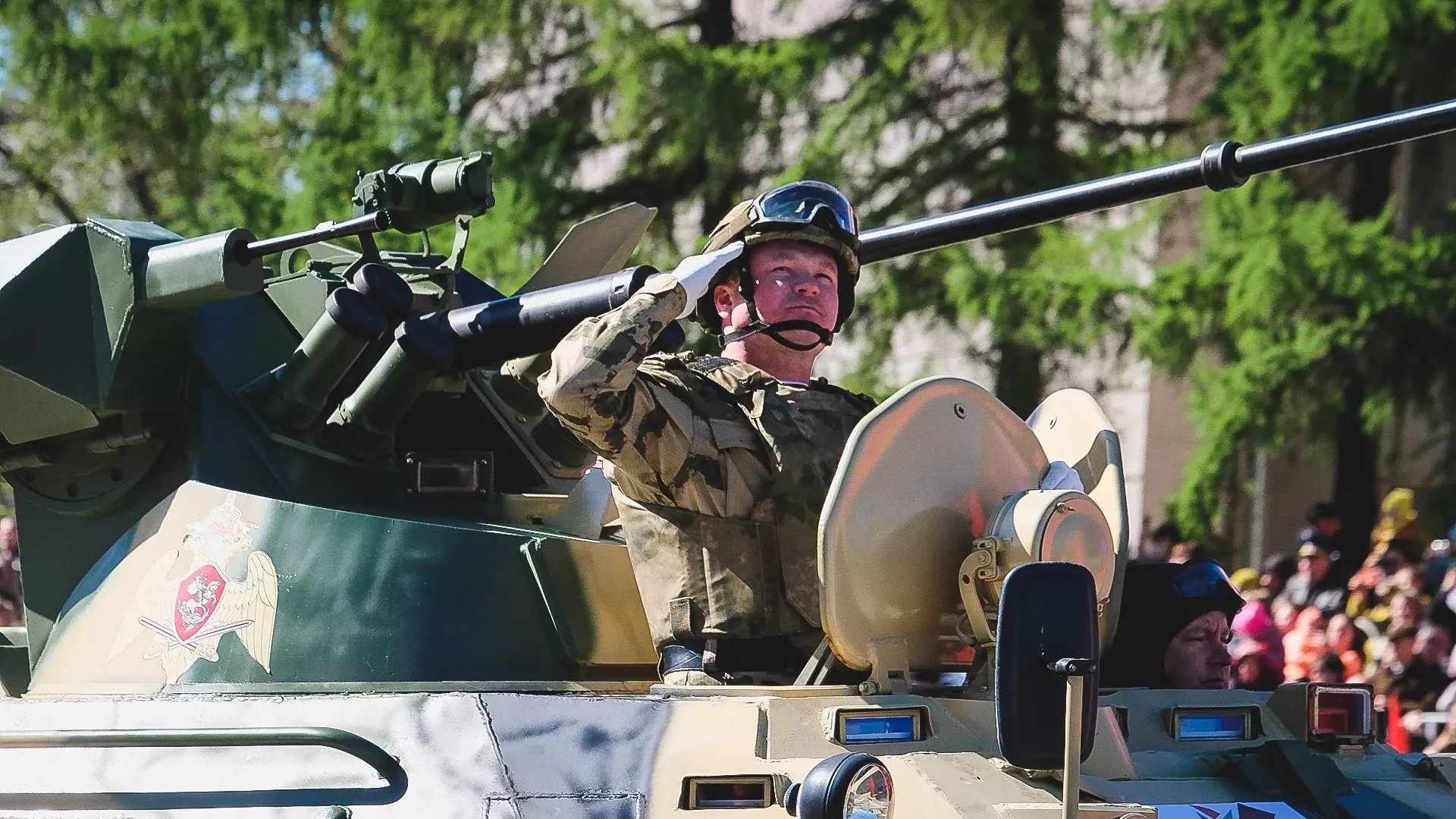 Движение перекрыли в Ставрополе из-за репетиций военного парада