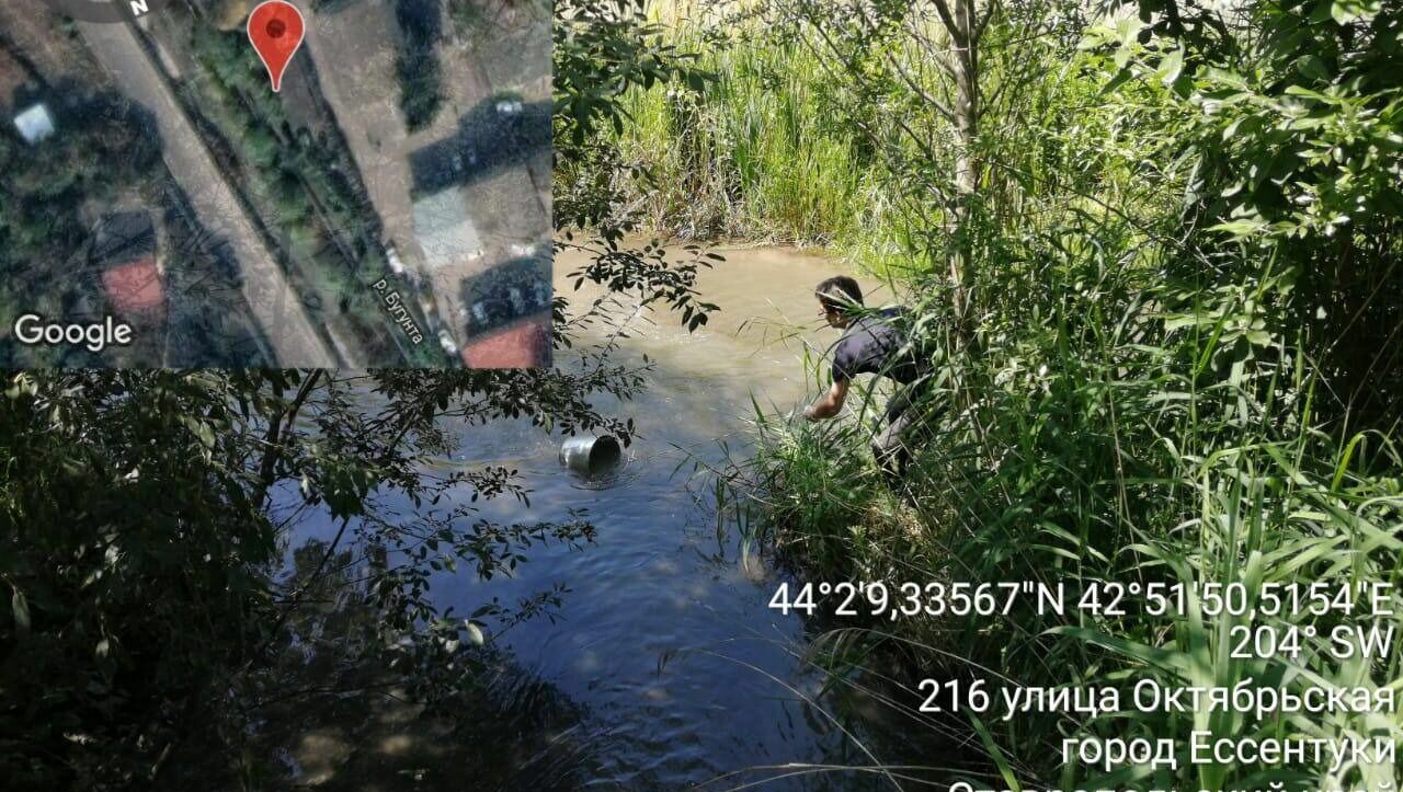 Мэрию Ессентуков через суд обязали прекратить сброс сточных вод в реку Бугунта