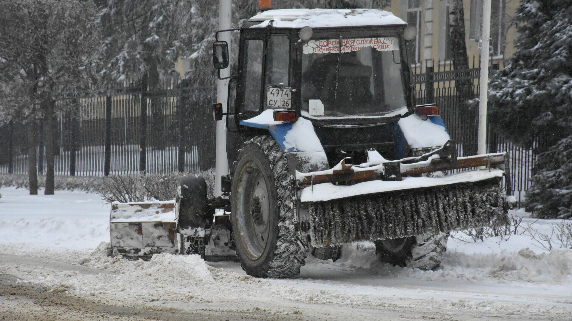 Прокуратура проверит качество содержания дорог во время снегопада на Ставрополье