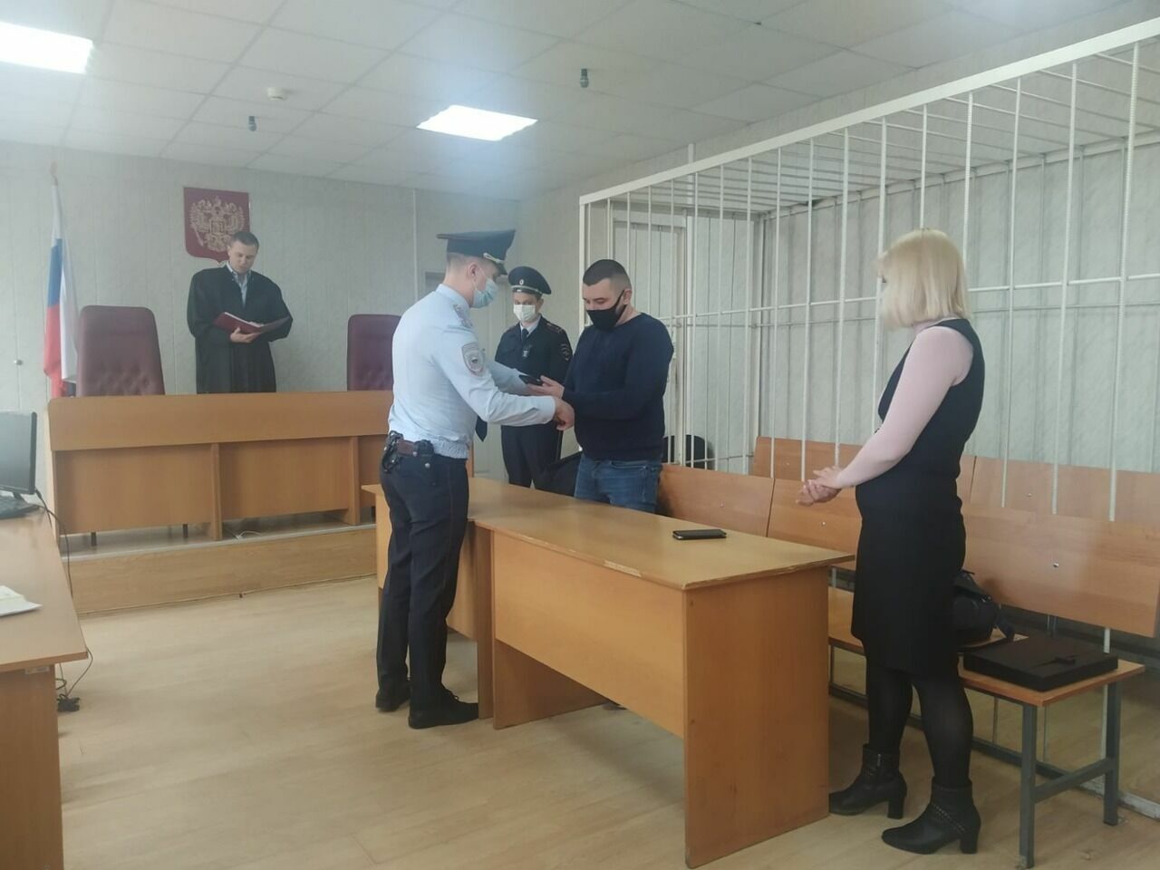 Арест Алексея Когарлыцкого в суде