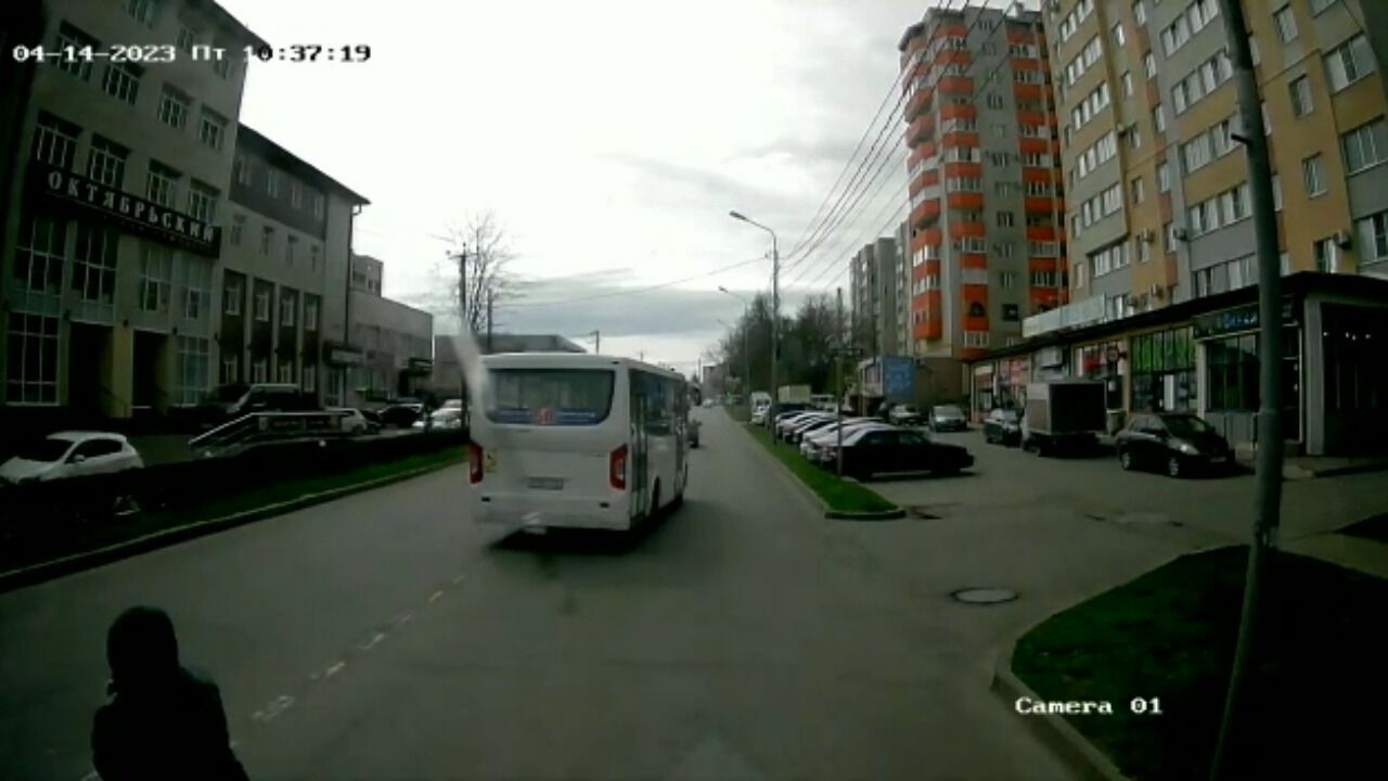Водителя автобуса №50 поймали на опасном для пешеходов нарушении в Ставрополе