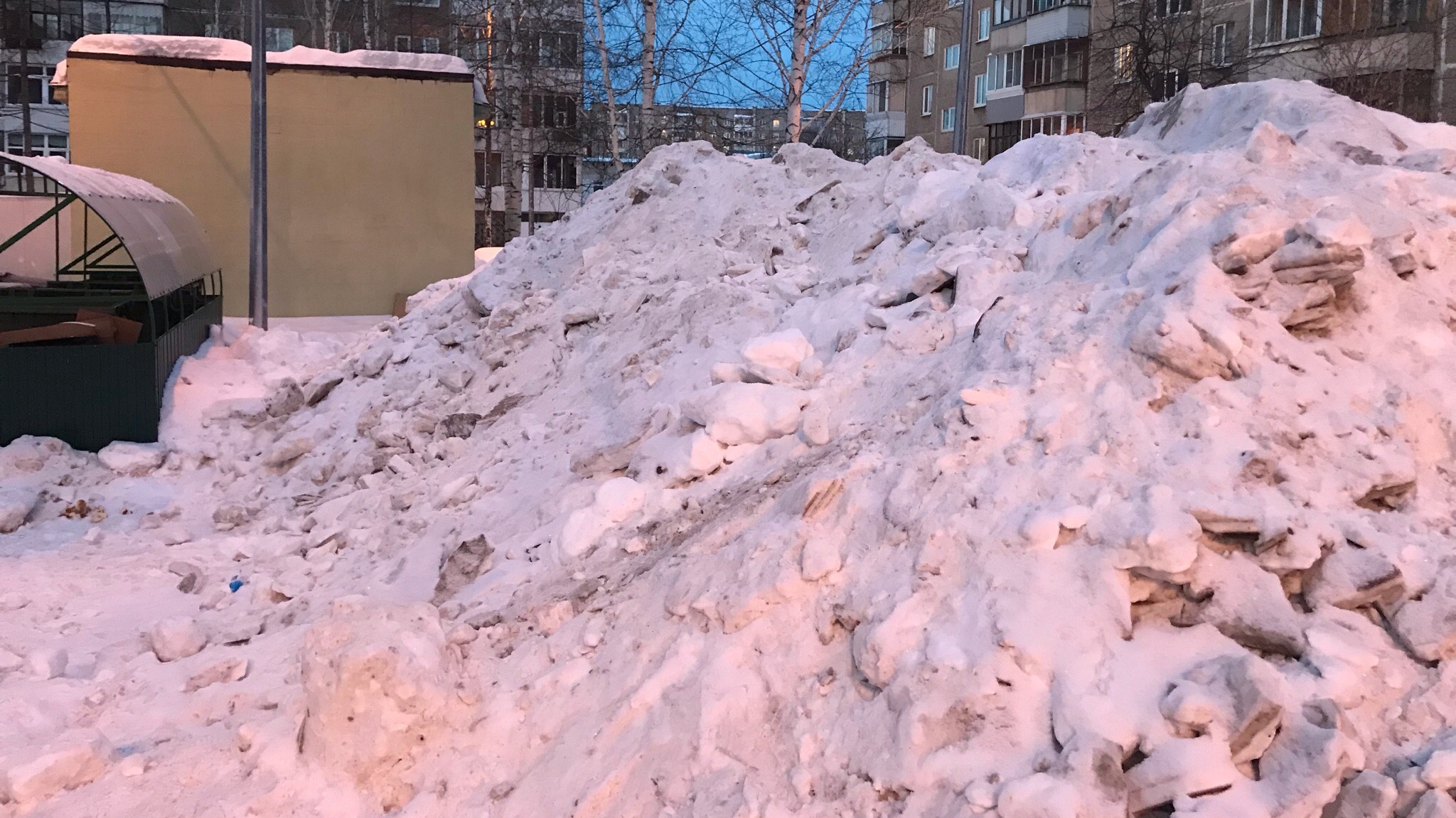 В Георгиевске могут поменять подрядчика по уборке снега
