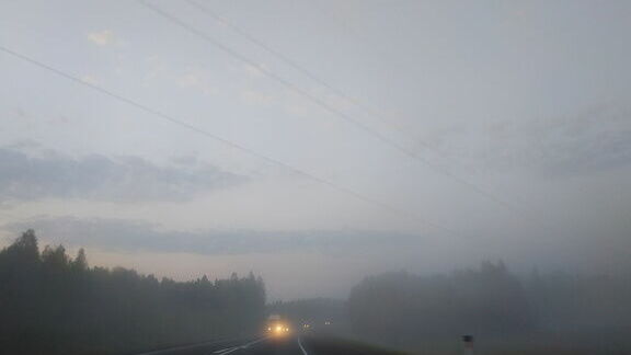 Сильный туман снова опустился на Ставрополье