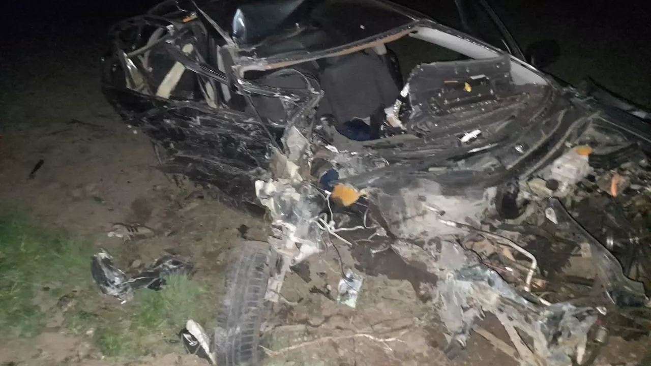 Машины всмятку: жуткое смертельное ДТП произошло на трассе Ставрополья