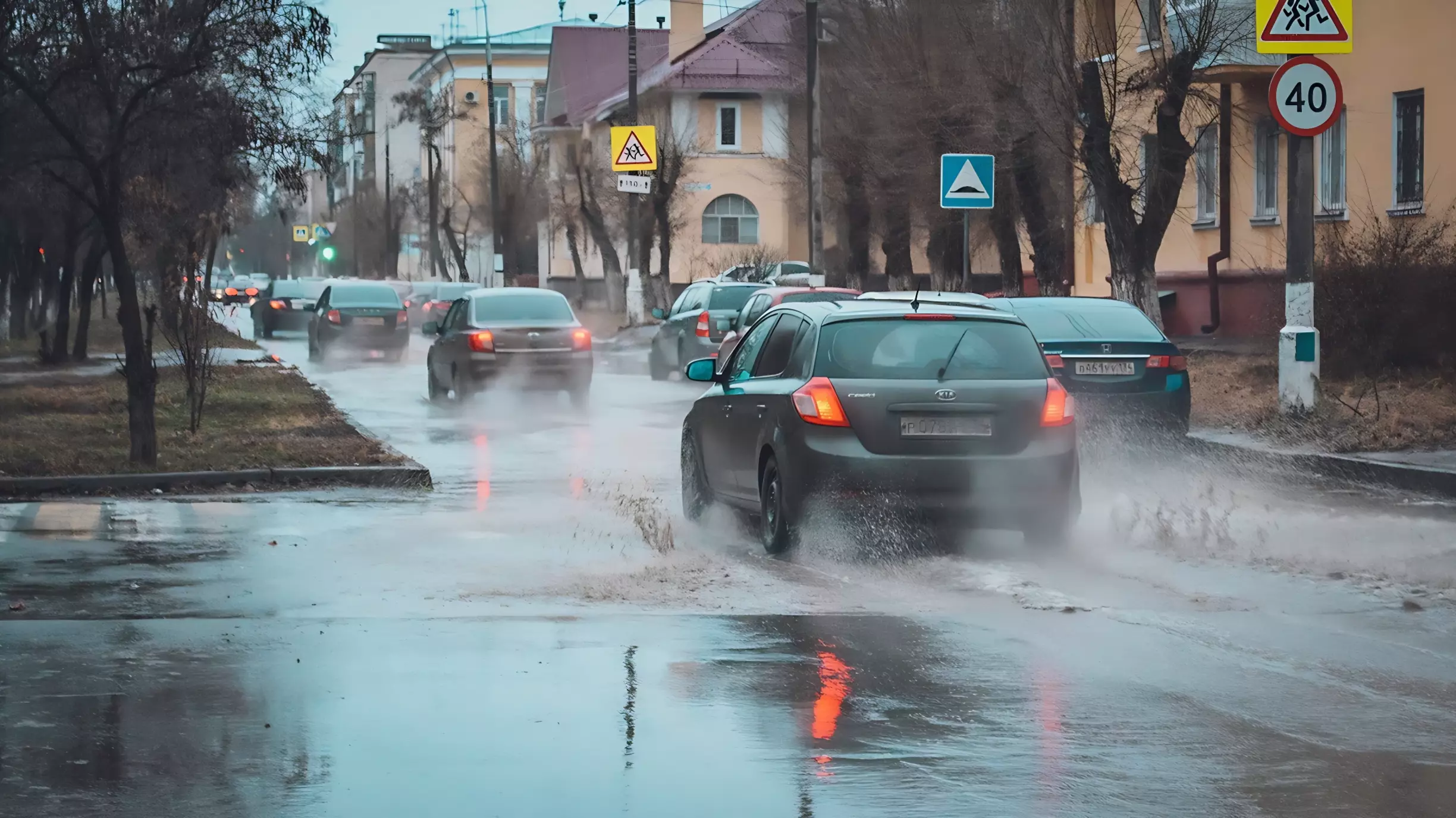 Синоптики спрогнозировали дожди и ветер на Ставрополье с началом рабочей недели