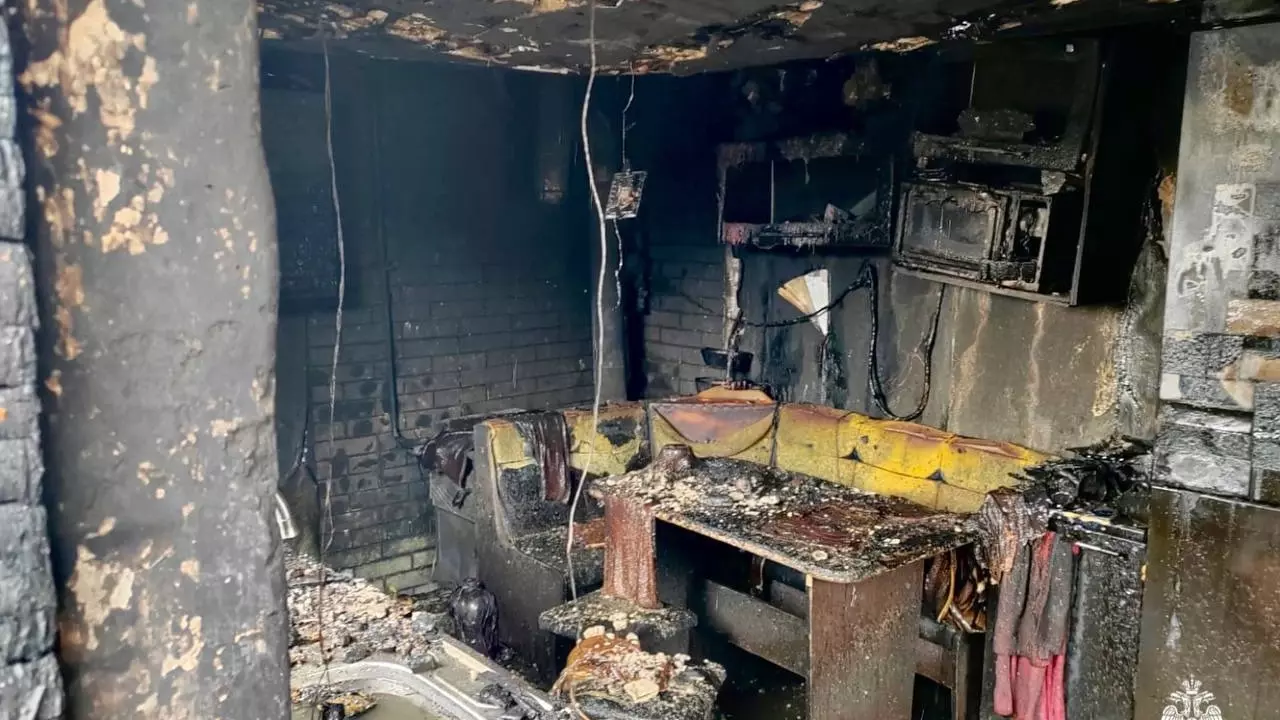 Жилой дом сгорел из-за мобильного телефона на Ставрополье