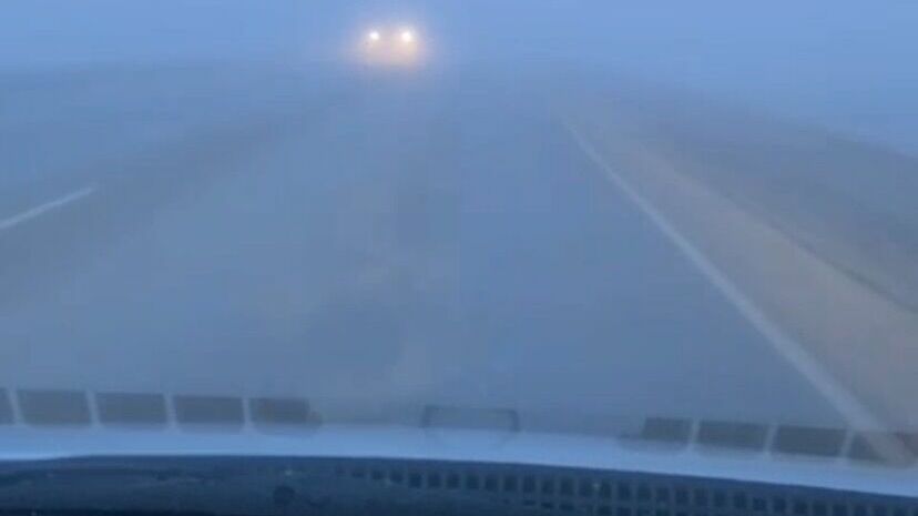 В ГИБДД по Ставрополью предупредили о плохой видимости на дорогах из-за тумана