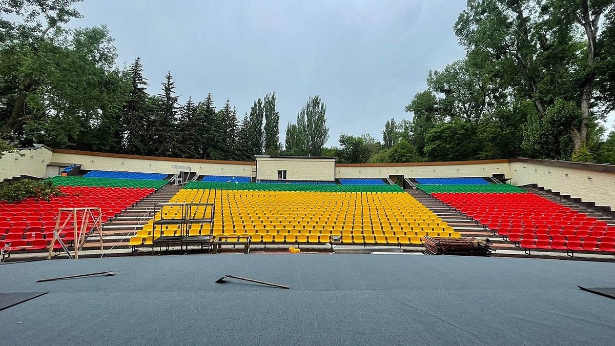 В Ставрополе из-за непогоды перенесли открытие Зеленого театра
