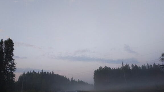 Туман ограничил видимость для водителей на Ставрополье