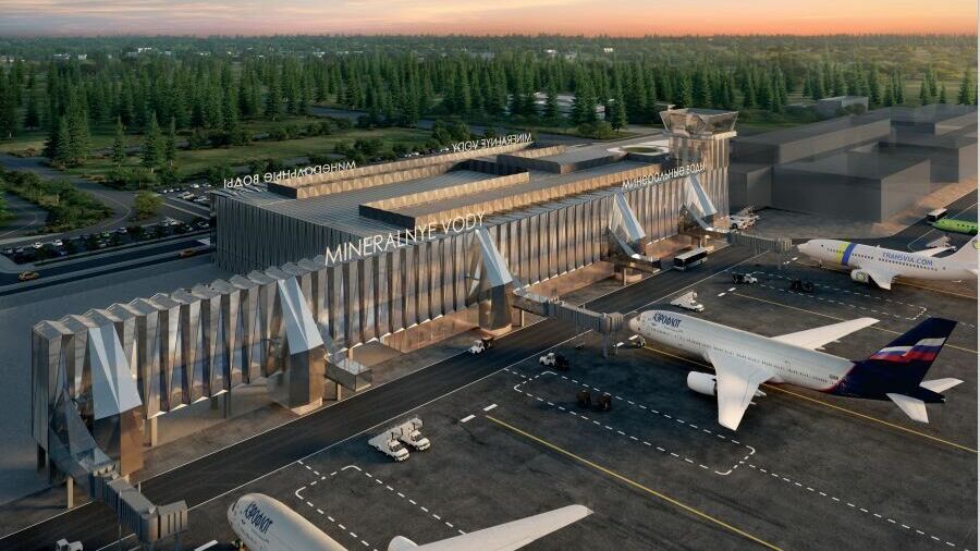 Аэропорт Минвод заключил договор на строительство нового терминала за 13,9 млрд руб