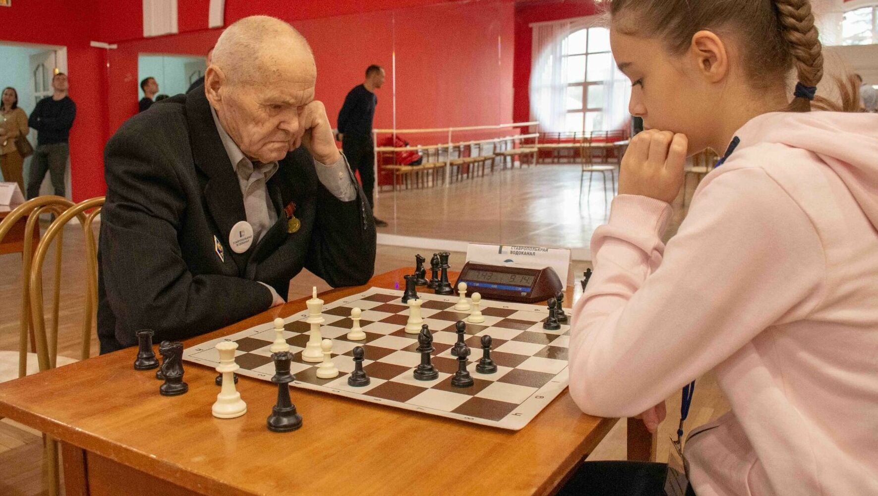 «Ставрополькрайводоканал» провел первый корпоративный турнир по шахматам