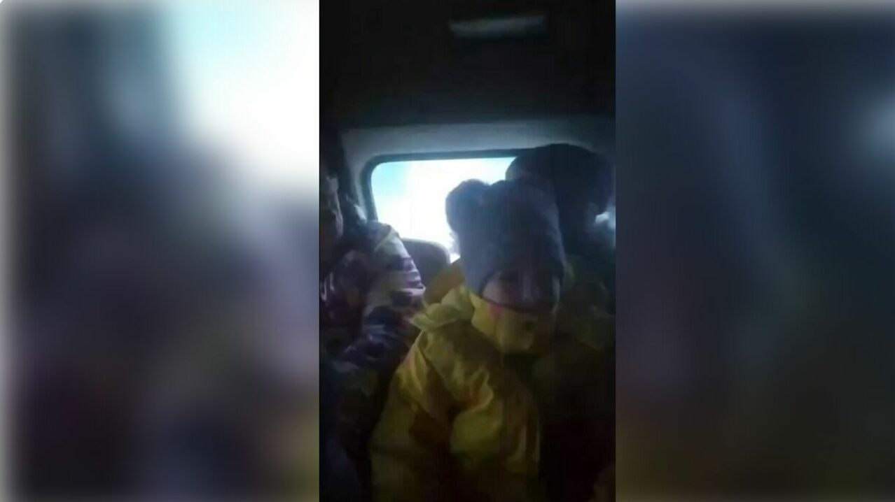 Детей в школу на Ставрополье возят в переполненной «ГАЗели»
