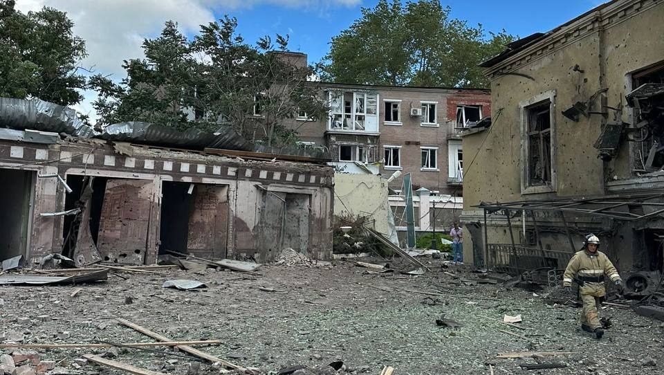 Голубев: в центре Таганрога предположительно взорвалась ракета