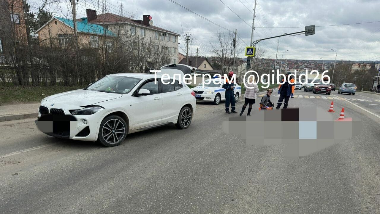 В Ставрополе сбитый на «зебре» пешеход попал в реанимацию