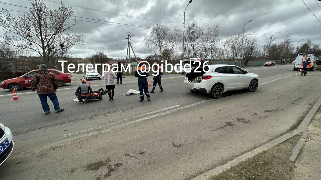 В Ставрополе сбитый на «зебре» пешеход скончался в больнице