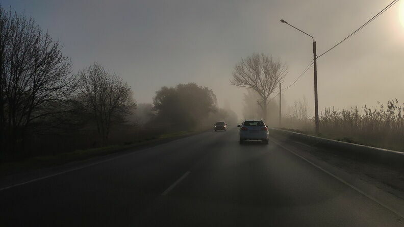 Водителей предупредили о плохой видимости на дорогах Ставрополья из-за тумана
