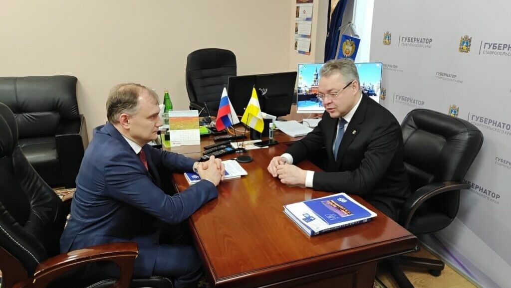 Глава Ставрополья и гендиректор НИЦ «Строительство» договорились о сотрудничестве