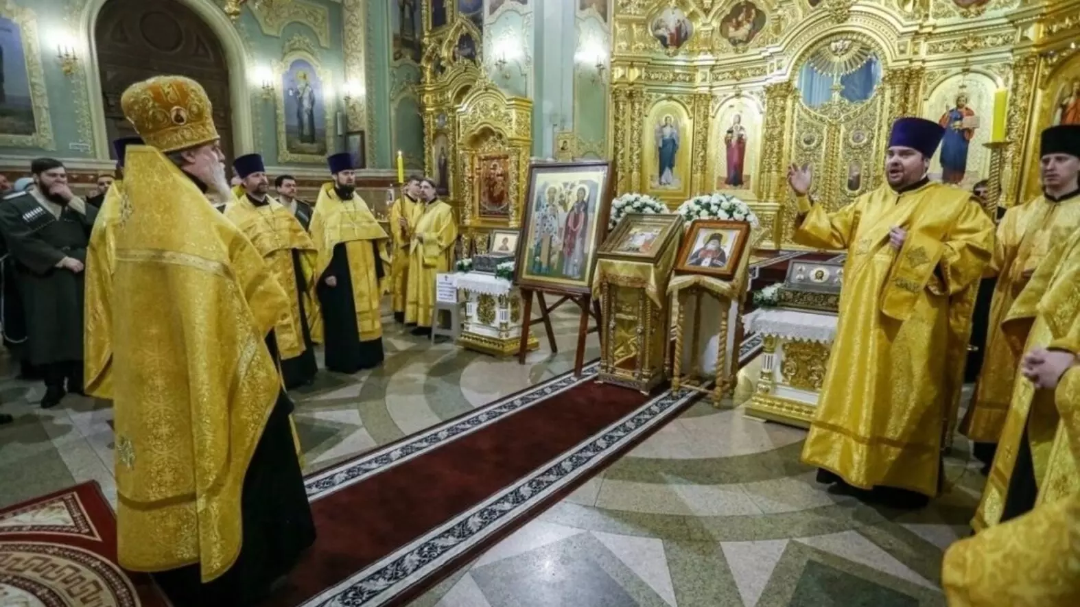 Мощи святых Спиридона Тримифунтского и Луки Крымского привезли на Ставрополье