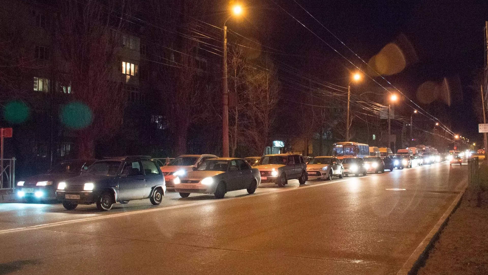 Пробки в Ставрополе достигли 8 баллов
