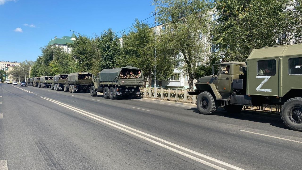 Военные машины появились на улицах Невинномысска 24 августа